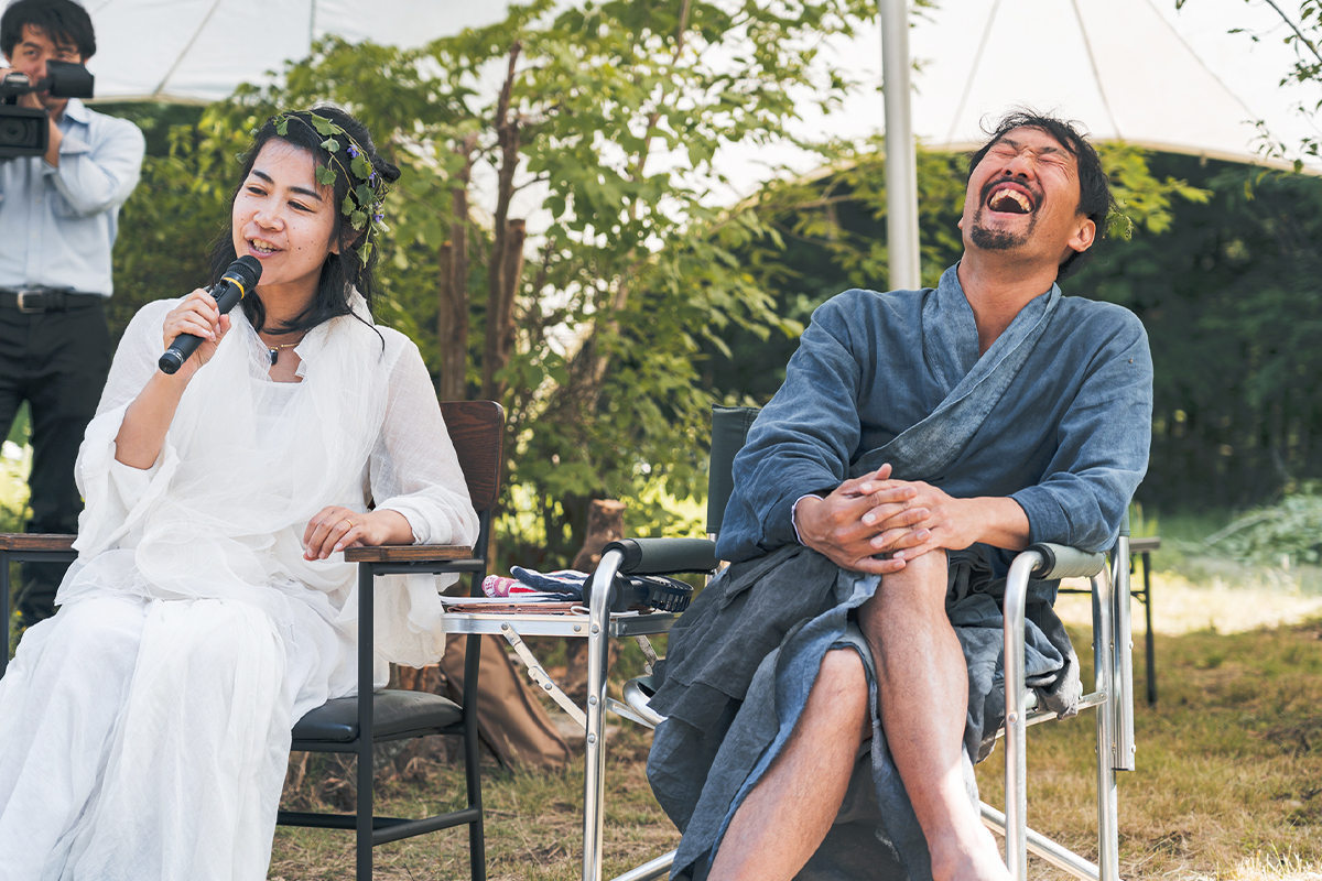 結婚式の様子